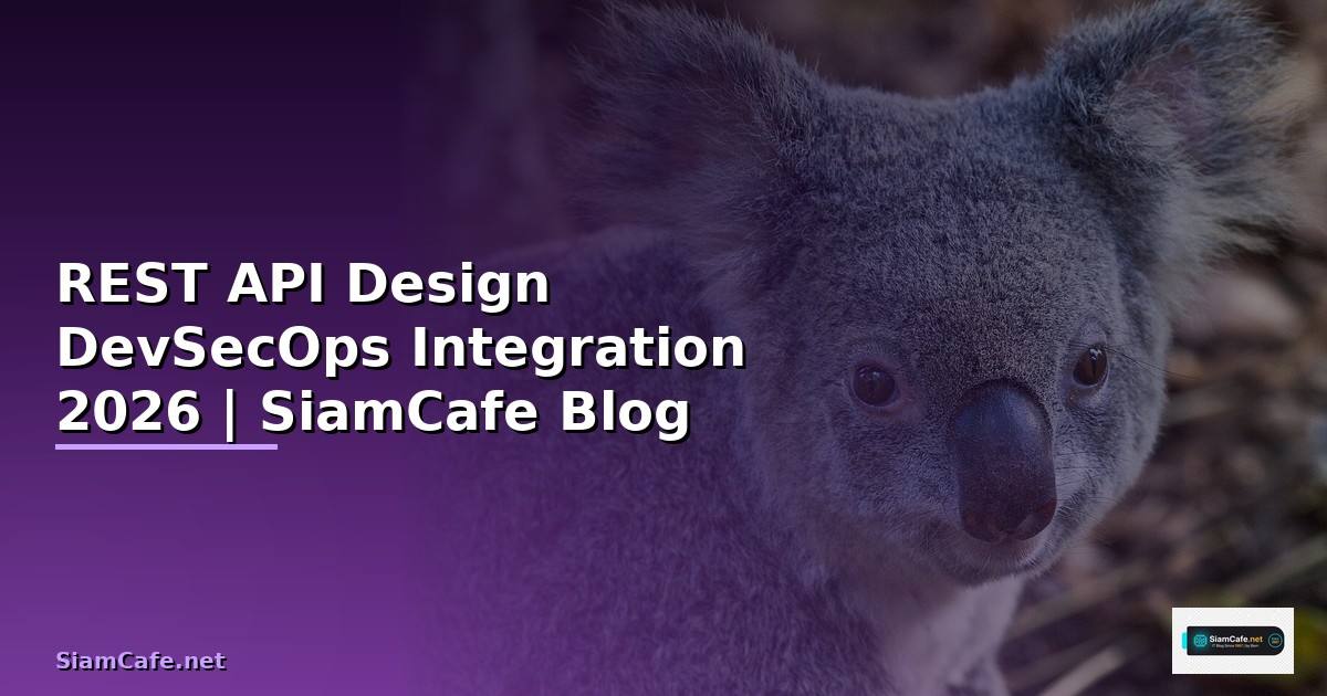 REST API Design DevSecOps Integration