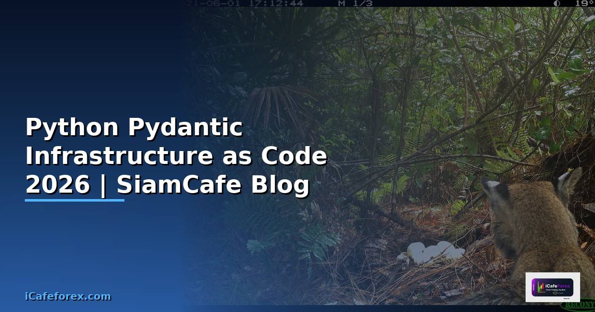 Python Pydantic Infrastructure as Code