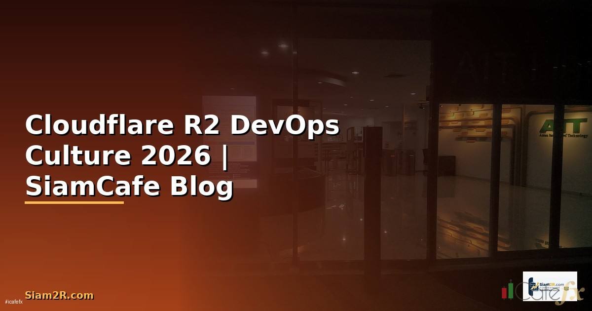Cloudflare R2 DevOps Culture