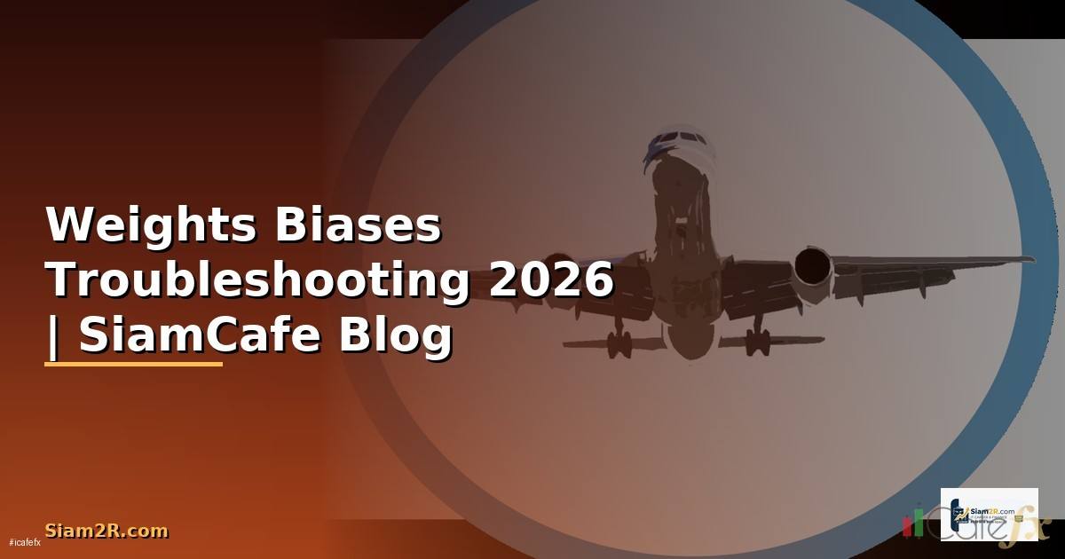 Weights Biases Troubleshooting แก้ปัญหา