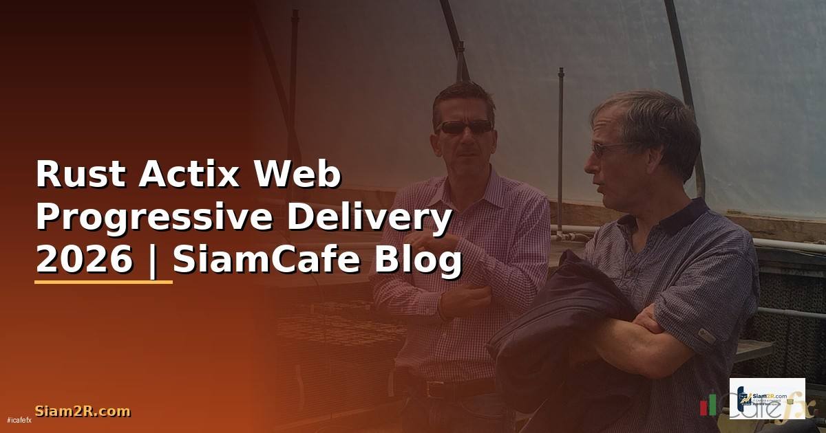 Rust Actix Web Progressive Delivery