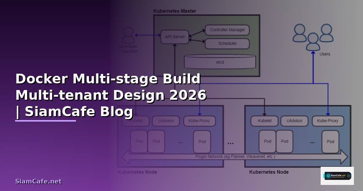 Docker Multi-stage Build Multi-tenant Design