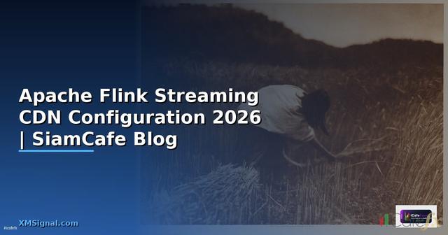 Apache Flink Streaming CDN Configuration