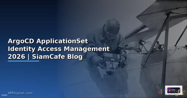 ArgoCD ApplicationSet Identity Access Management