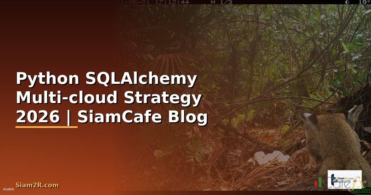 Python SQLAlchemy Multi-cloud Strategy — คู่มือฉบับสมบูรณ์ 2026