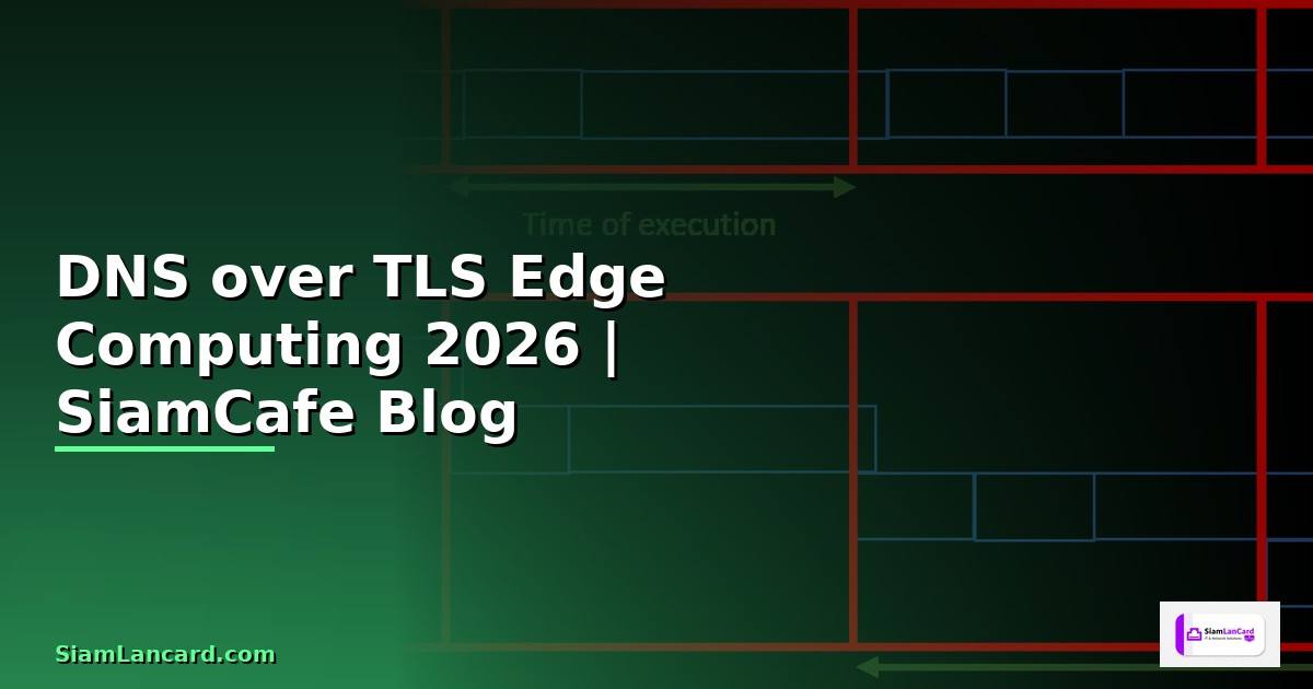 DNS over TLS Edge Computing
