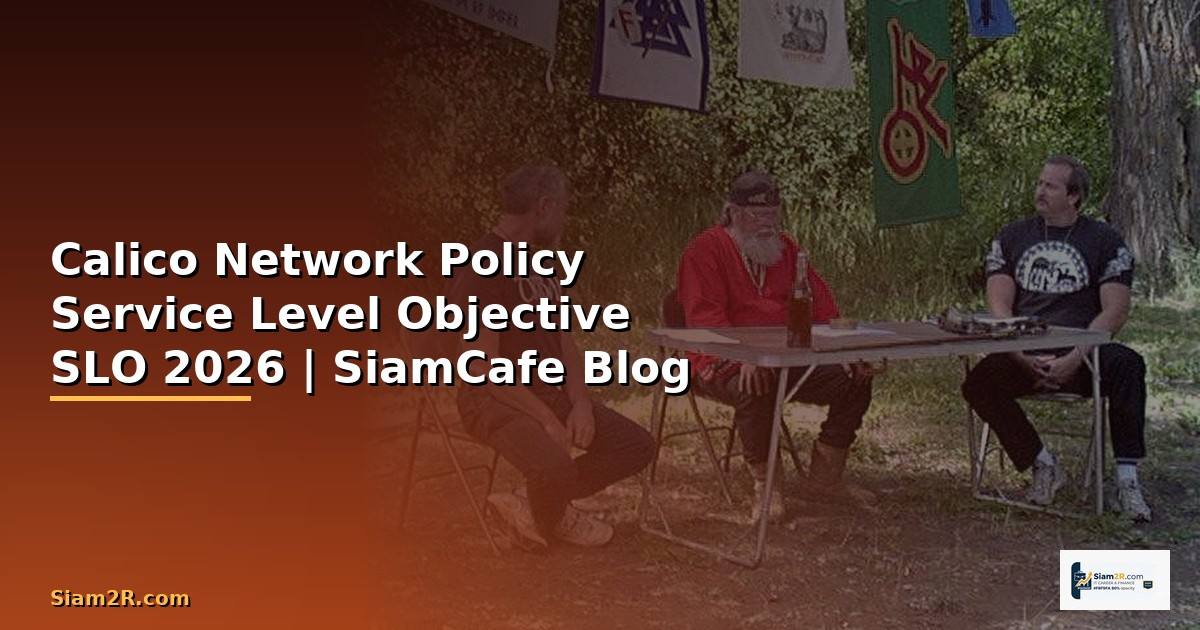 Calico Network Policy Service Level Objective SLO
