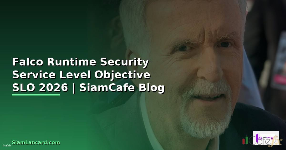 Falco Runtime Security Service Level Objective
