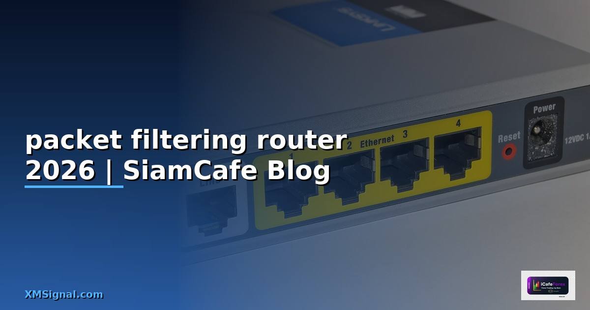 packet filtering router คือ