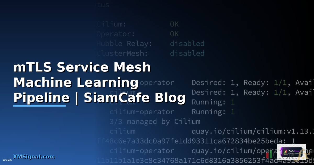 mTLS Service Mesh Machine Learning Pipeline