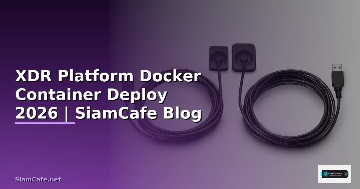 XDR Platform Docker Container Deploy