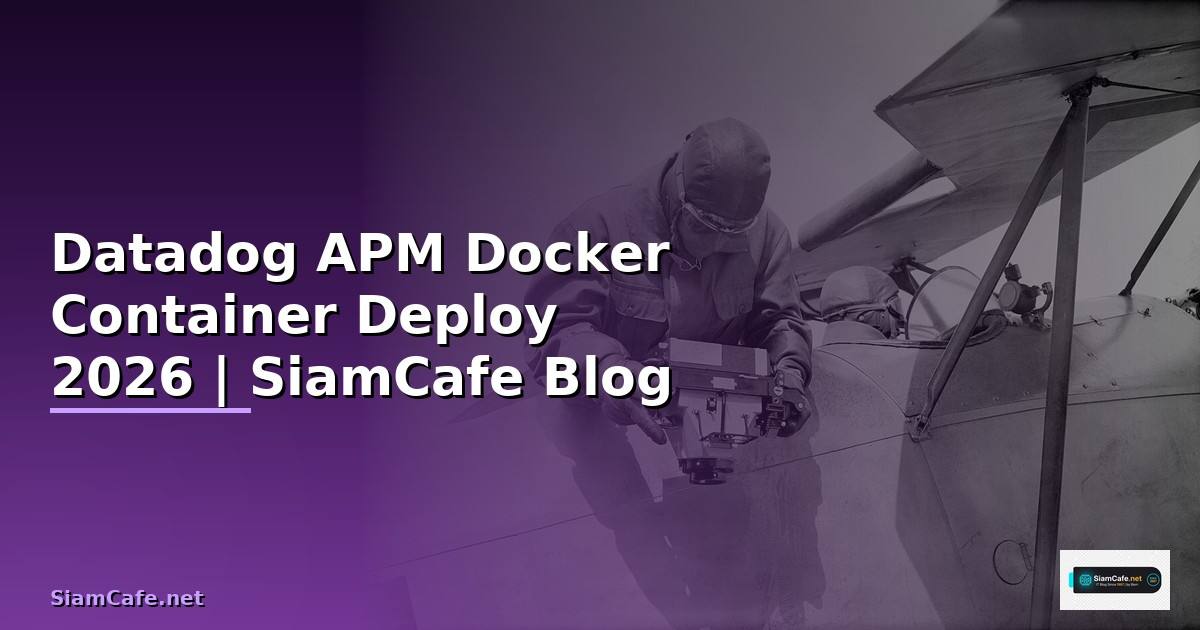 Datadog APM Docker Container Deploy