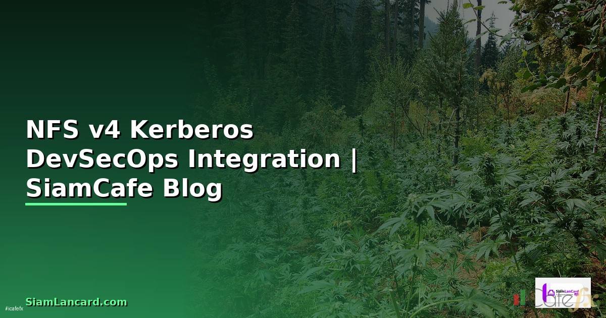 NFS v4 Kerberos DevSecOps Integration