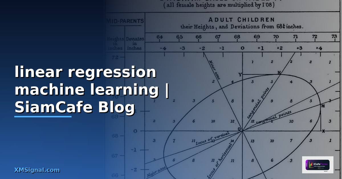 linear regression machine learning คือ