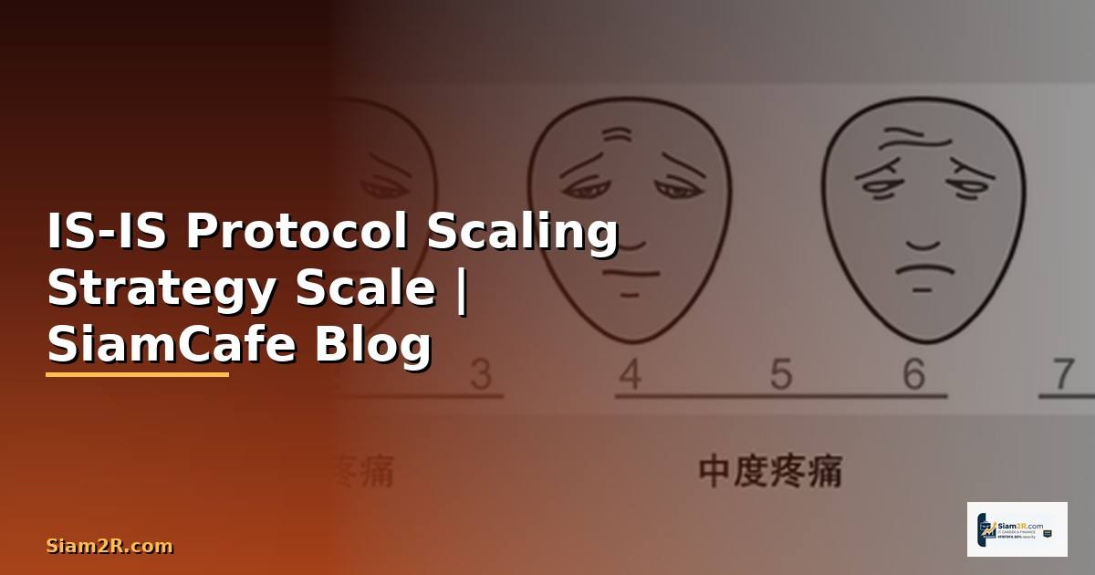 IS-IS Protocol Scaling Strategy วิธี Scale