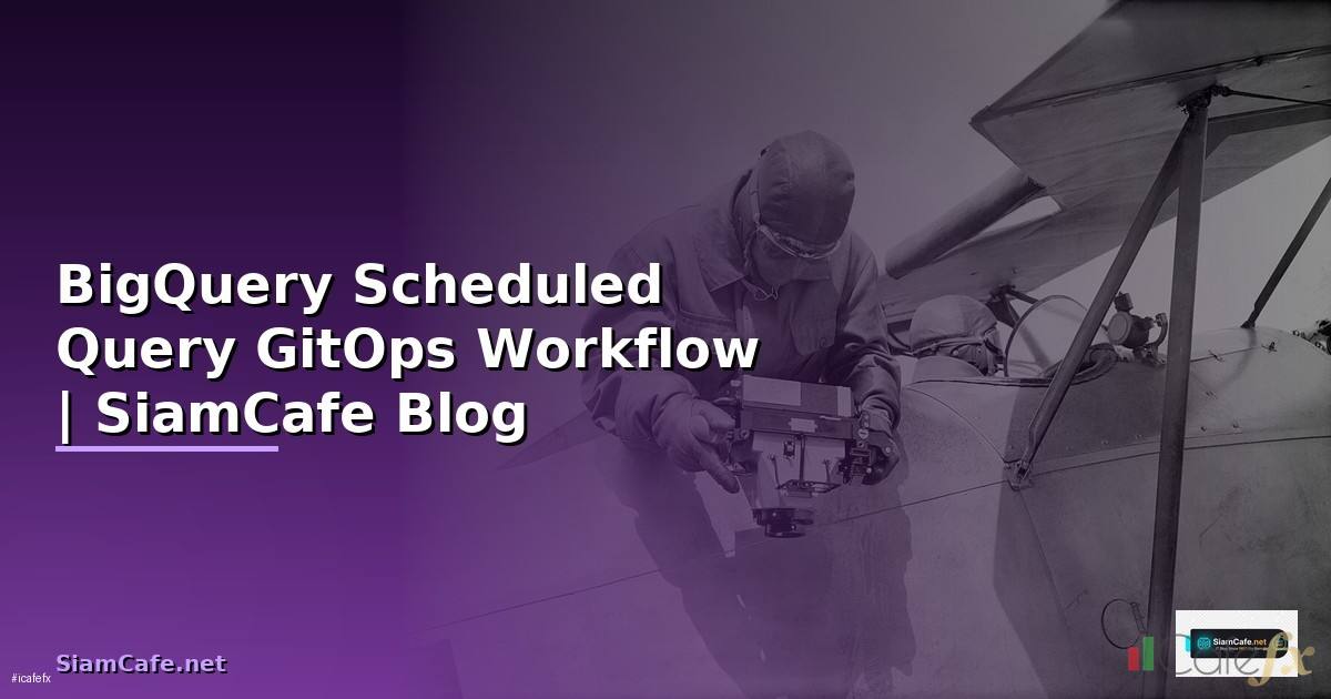 BigQuery Scheduled Query GitOps Workflow