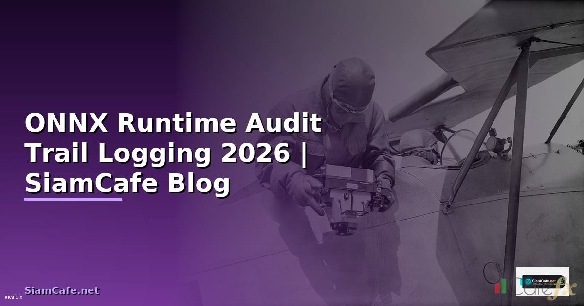 ONNX Runtime Audit Trail Logging