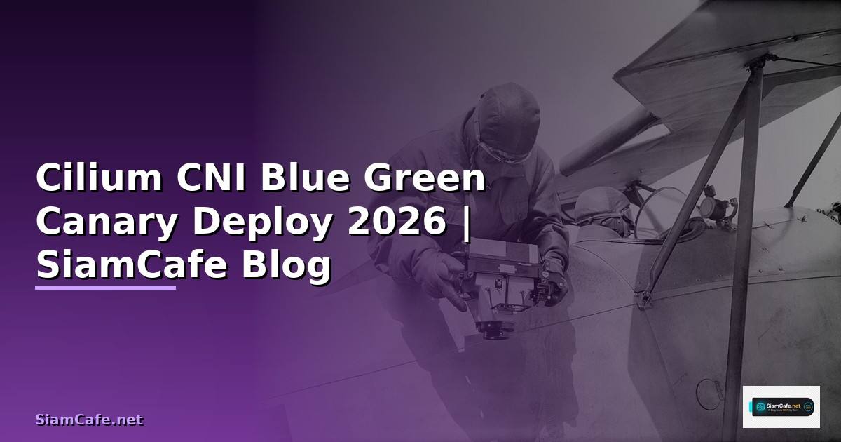 Cilium CNI Blue Green Canary Deploy