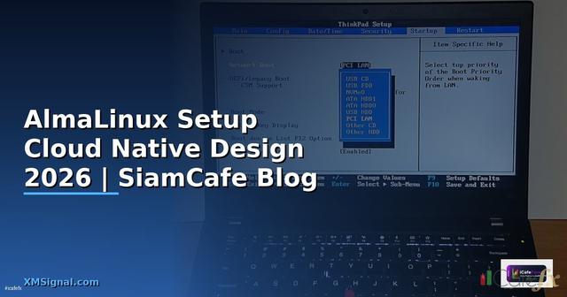 AlmaLinux Setup Cloud Native Design
