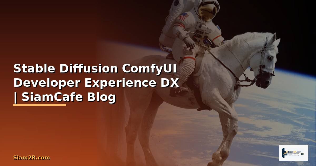 Stable Diffusion ComfyUI Developer Experience DX