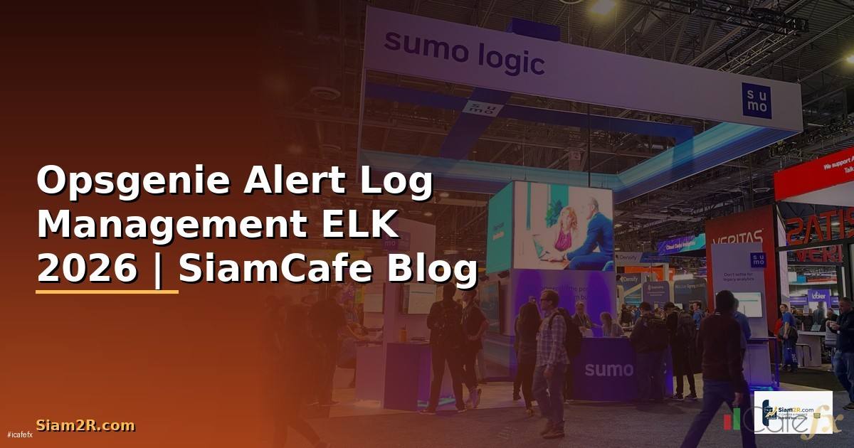 Opsgenie Alert Log Management ELK