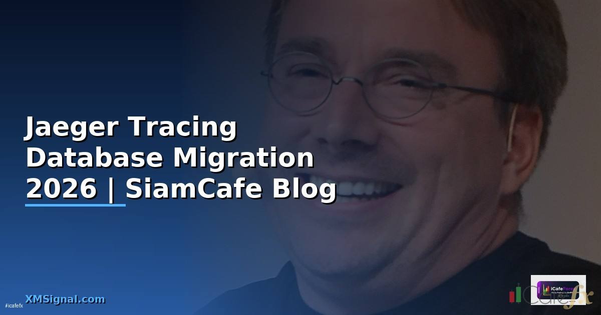 Jaeger Tracing Database Migration