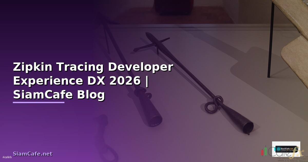 Zipkin Tracing Developer Experience DX