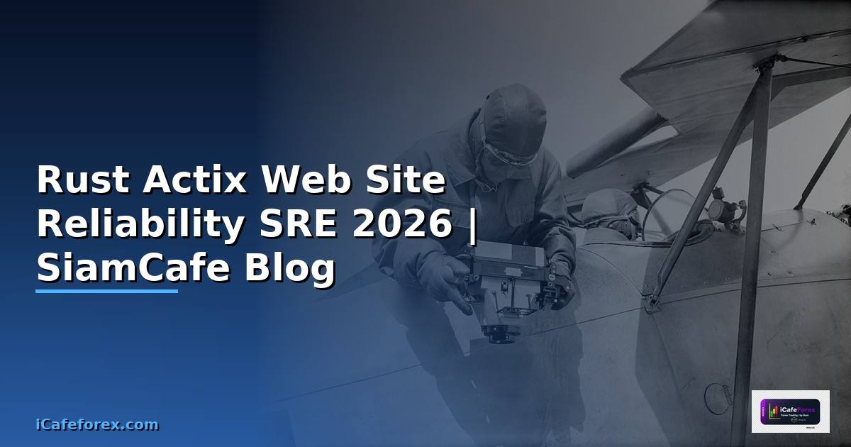 Rust Actix Web Site Reliability SRE