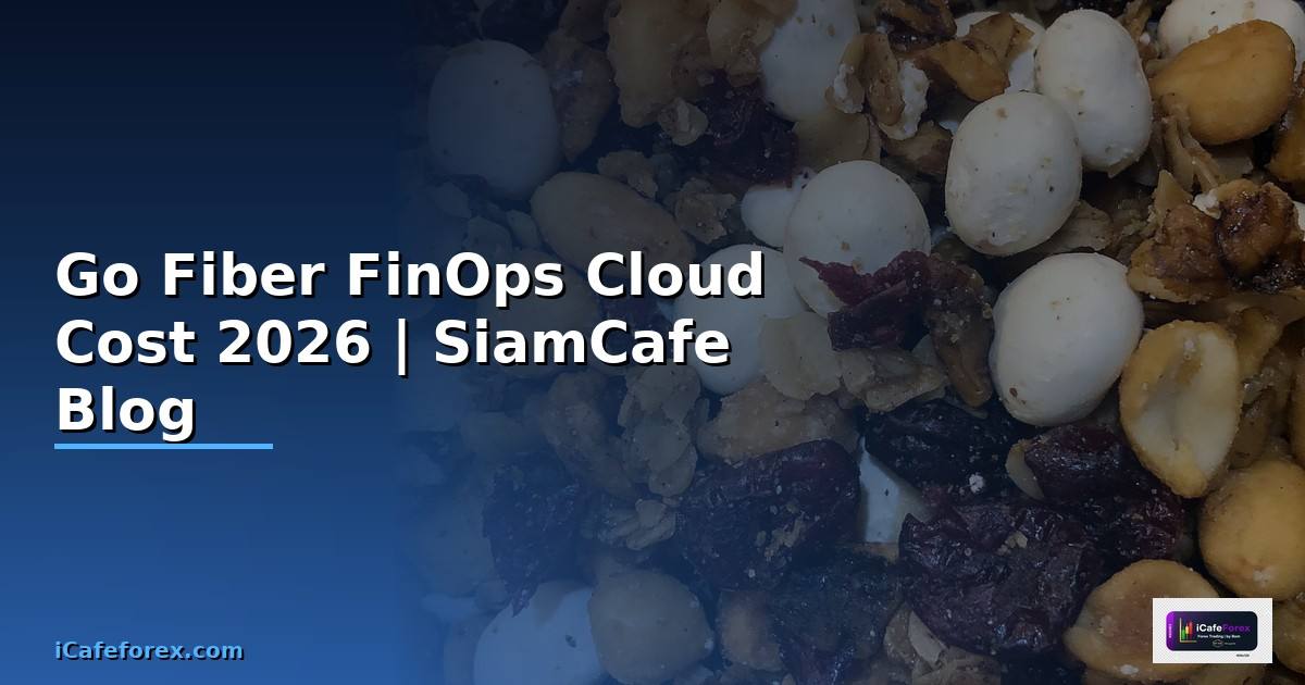 Go Fiber FinOps Cloud Cost