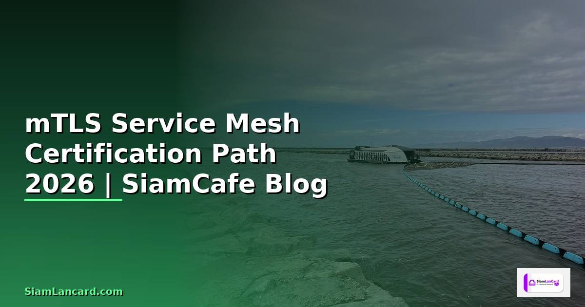 mTLS Service Mesh Certification Path