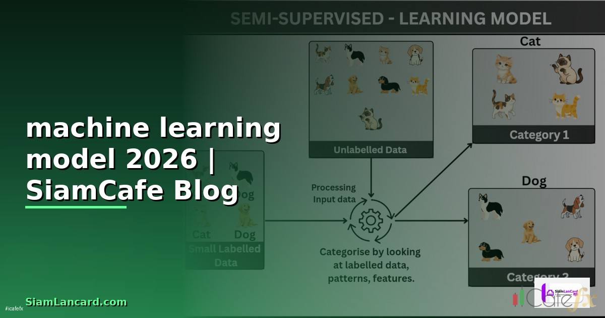 machine learning model คือ