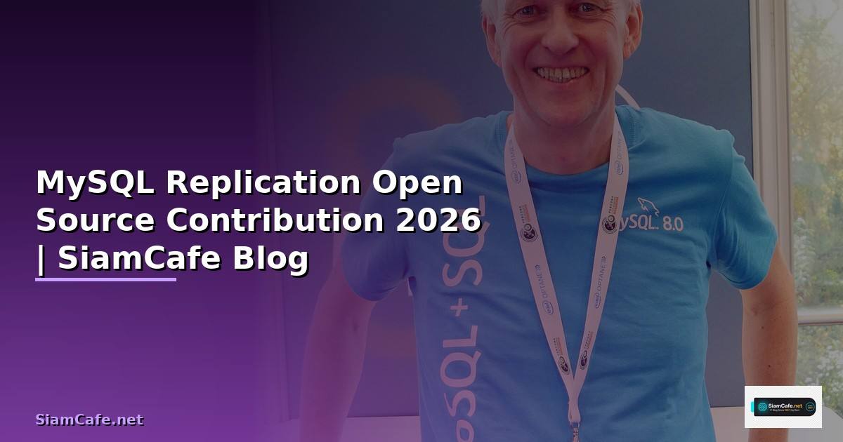 MySQL Replication Open Source Contribution