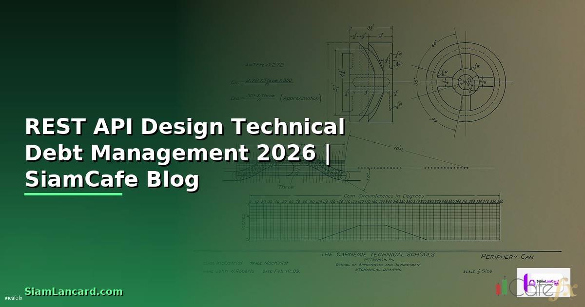 REST API Design Technical Debt Management