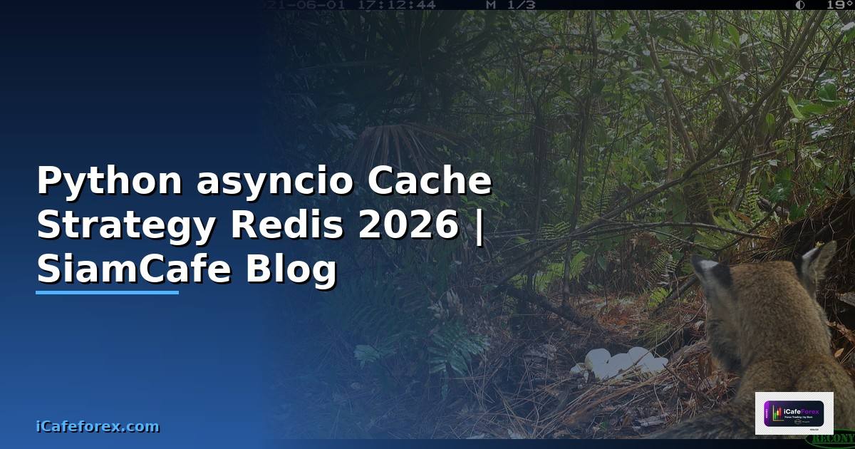 Python asyncio Cache Strategy Redis