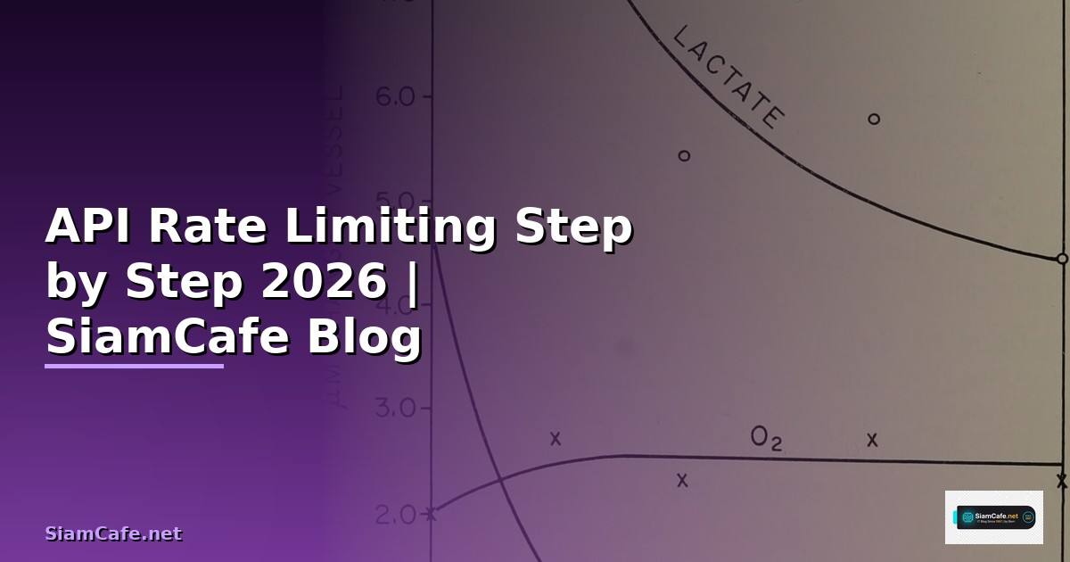 API Rate Limiting สำหรับมือใหม่ Step by Step