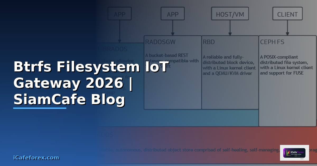 Btrfs Filesystem IoT Gateway