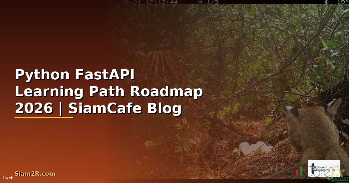 Python FastAPI Learning Path Roadmap — คู่มือฉบับสมบูรณ์ 2026