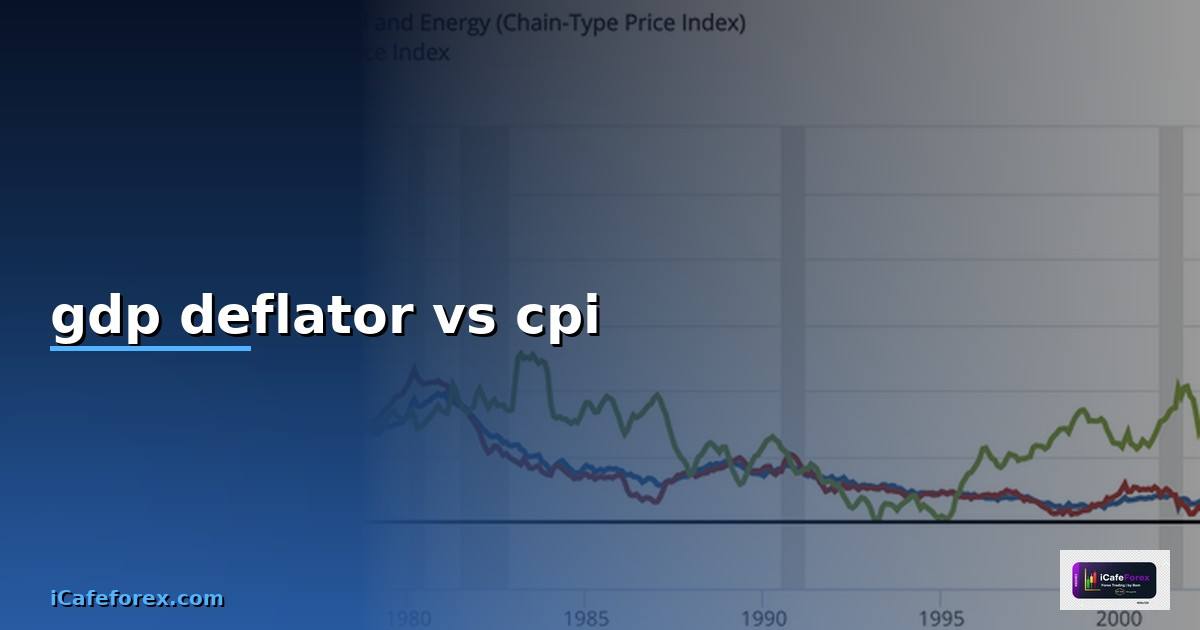 gdp deflator vs cpi คือ —