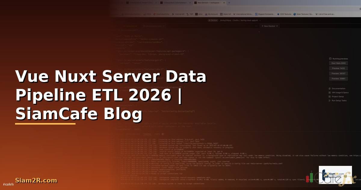 Vue Nuxt Server Data Pipeline ETL
