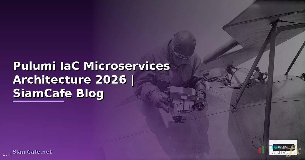 Pulumi IaC Microservices Architecture