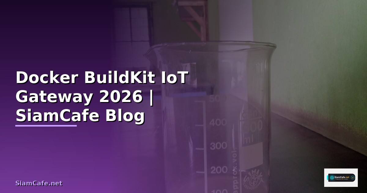 Docker BuildKit IoT Gateway