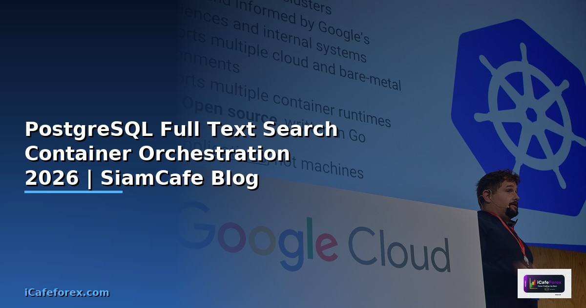 PostgreSQL Full Text Search Container