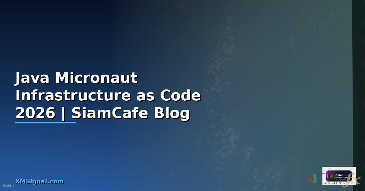 Java Micronaut Infrastructure as Code