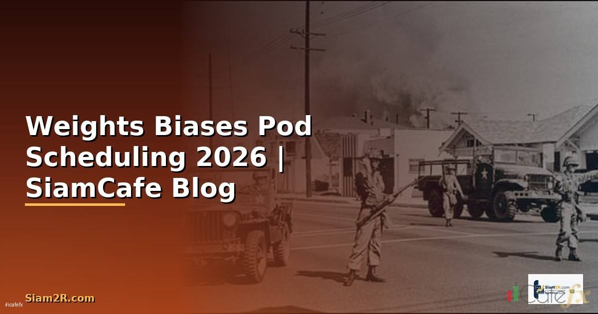 Weights Biases Pod Scheduling