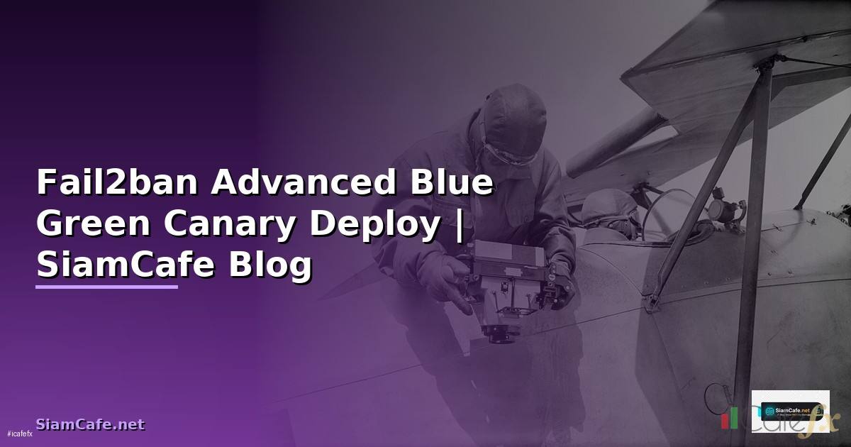 Fail2ban Advanced Blue Green Canary Deploy