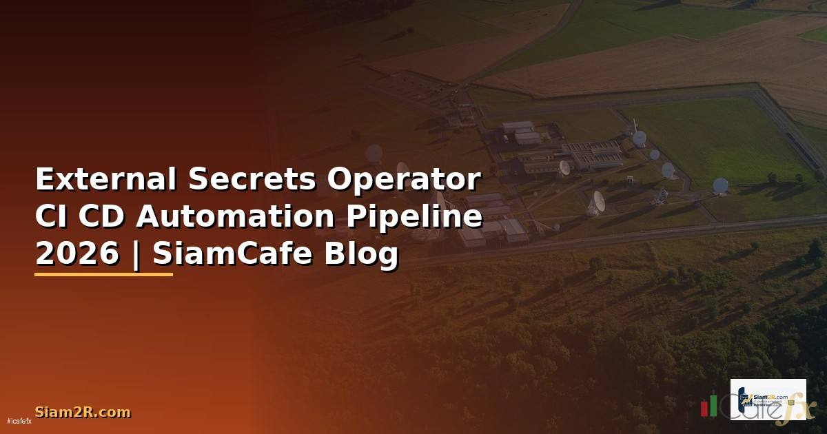 External Secrets Operator CI CD Automation