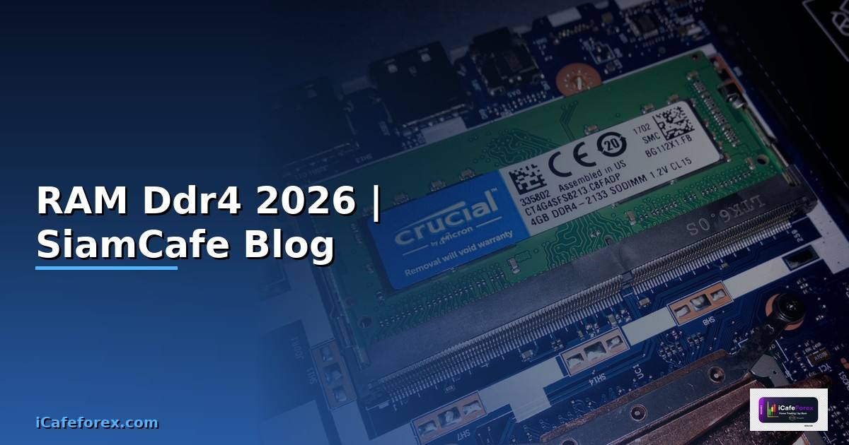 RAM Ddr4 คืออะไร — ทุกสิ่งที่ต้องรู้ในปี 2026