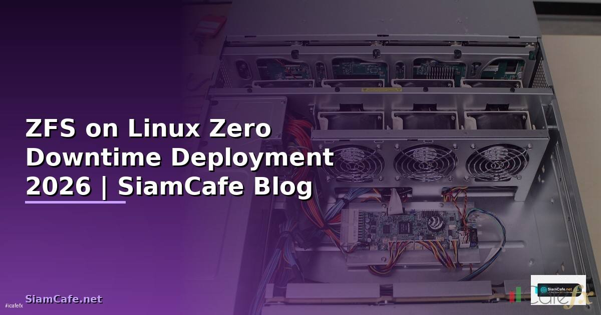 ZFS on Linux Zero Downtime Deployment