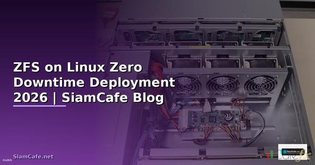 ZFS on Linux Zero Downtime Deployment