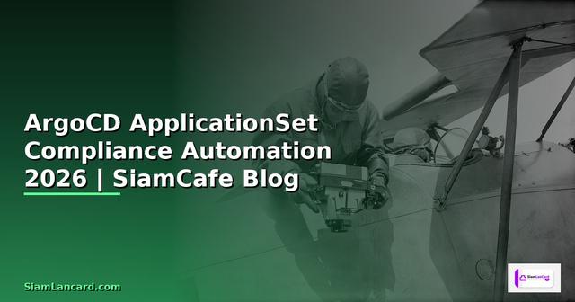 ArgoCD ApplicationSet Compliance Automation